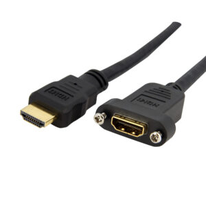 StarTech.com Cavo HDMI Standard per montaggio a pannello da 91 cm - F/M immagine principale StarTech.com Cavo HDMI Standard per montaggio a pannello da 91 cm - F/M