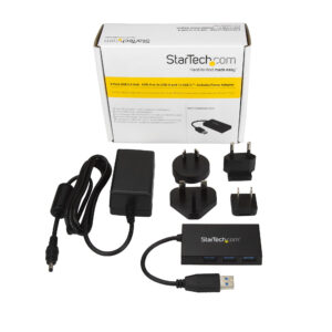 StarTech.com HB30A3A1CSFS hub di interfaccia USB 3.2 Gen 1 (3.1 Gen 1) Type-A 5000 Mbit/s Nero immagine gallery 6 StarTech.com HB30A3A1CSFS hub di interfaccia USB 3.2 Gen 1 (3.1 Gen 1) Type-A 5000 Mbit/s Nero