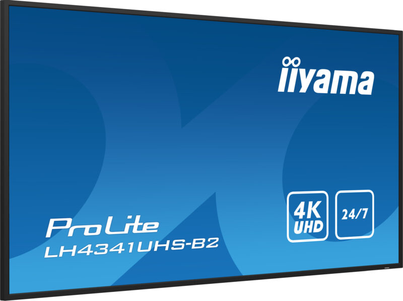 iiyama LH4341UHS-B2 visualizzatore di messaggi 108 cm (42.5") LCD 500 cd/m² 4K Ultra HD Processore integrato Android 8.0 18/7 immagine gallery 6 iiyama LH4341UHS-B2 visualizzatore di messaggi 108 cm (42.5") LCD 500 cd/m² 4K Ultra HD Processore integrato Android 8.0 18/7