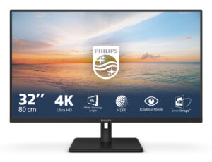 Philips Serie 1000 32E1N1800LA/00 LED display 80 cm (31.5") 3840 x 2160 Pixel 4K Ultra HD LCD Nero immagine principale Philips Serie 1000 32E1N1800LA/00 LED display 80 cm (31.5") 3840 x 2160 Pixel 4K Ultra HD LCD Nero