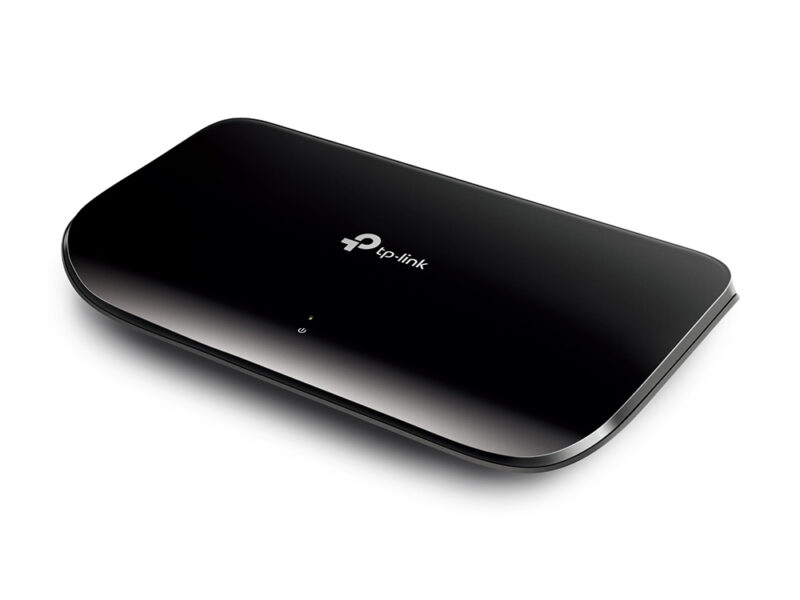 TP-Link TL-SG1008D switch di rete Non gestito Gigabit Ethernet (10/100/1000) Nero