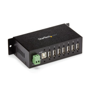 StarTech.com Hub USB industriale a 7 porte, predisposto per il montaggio immagine principale StarTech.com Hub USB industriale a 7 porte, predisposto per il montaggio