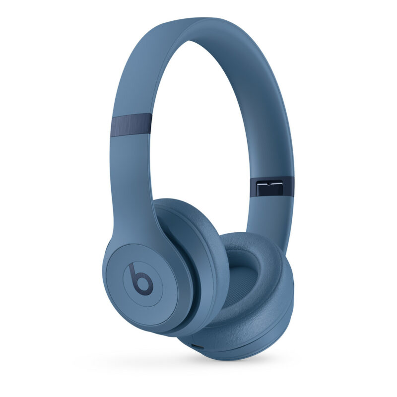 Apple Beats Solo 4 Cuffie Con cavo e senza cavo A Padiglione Musica e Chiamate USB tipo-C Bluetooth Blu immagine gallery 5 Apple Beats Solo 4 Cuffie Con cavo e senza cavo A Padiglione Musica e Chiamate USB tipo-C Bluetooth Blu