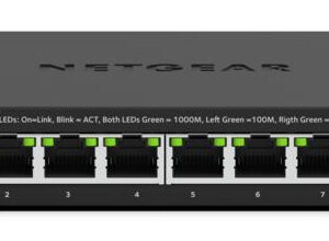 NETGEAR GS308E Gestito L2/L3 Gigabit Ethernet (10/100/1000) Nero