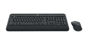 Logitech 920-008923 tastiera Mouse incluso Ufficio RF Wireless QWERTY US International Nero immagine principale Logitech 920-008923 tastiera Mouse incluso Ufficio RF Wireless QWERTY US International Nero