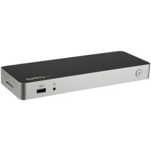 StarTech.com Docking Station USB-C per portatili a doppia uscita Video Dual-4K - USB Power Deliver 60W - Lettore Scheda Memoria SD immagine principale StarTech.com Docking Station USB-C per portatili a doppia uscita Video Dual-4K - USB Power Deliver 60W - Lettore Scheda Memoria SD
