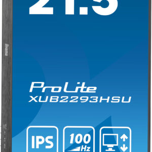iiyama ProLite XUB2293HSU-B7 Monitor PC 54,6 cm (21.5") 1920 x 1080 Pixel Full HD LED Nero immagine gallery 3 iiyama ProLite XUB2293HSU-B7 Monitor PC 54,6 cm (21.5") 1920 x 1080 Pixel Full HD LED Nero