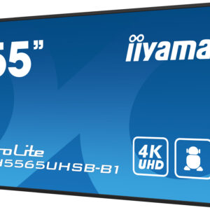 iiyama LH5565UHSB-B1 visualizzatore di messaggi Design chiosco 138,7 cm (54.6") LED Wi-Fi 800 cd/m² 4K Ultra HD Nero Processore integrato Android 11 24/7 immagine gallery 7 iiyama LH5565UHSB-B1 visualizzatore di messaggi Design chiosco 138,7 cm (54.6") LED Wi-Fi 800 cd/m² 4K Ultra HD Nero Processore integrato Android 11 24/7