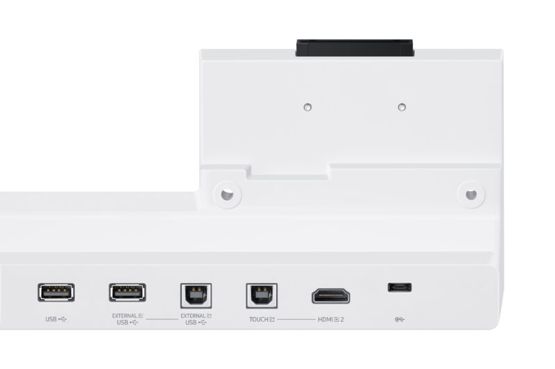 Samsung Flip4 Tray Vassoio per la connettività Grigio, Bianco