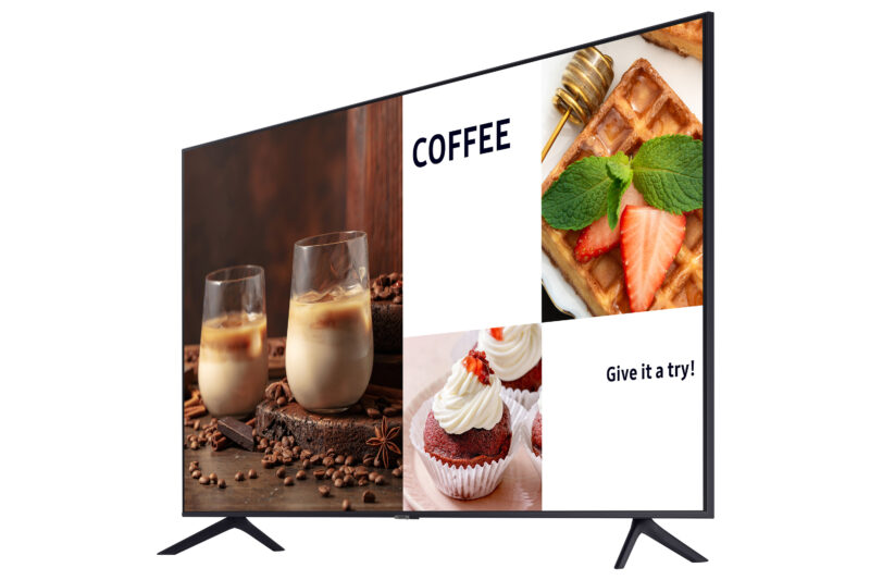 Samsung BE65C-H Pannello piatto per segnaletica digitale 165,1 cm (65") LED Wi-Fi 4K Ultra HD Nero Processore integrato Tizen