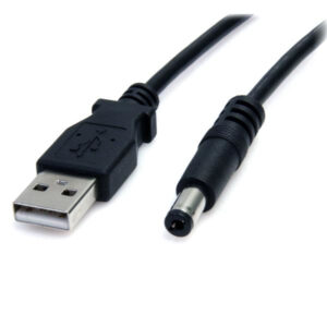 StarTech.com Cavo di alimentazione USB a spina 5,5mm - Connettore barrel Jack di tipo M - 5V DC - 91 cm immagine principale StarTech.com Cavo di alimentazione USB a spina 5,5mm - Connettore barrel Jack di tipo M - 5V DC - 91 cm