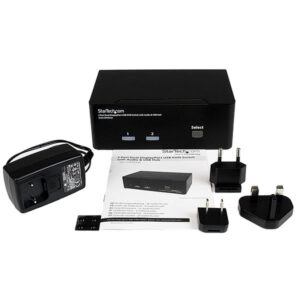 StarTech.com Switch KVM USB doppio DisplayPort 2 porte con audio e hub USB 2.0 immagine gallery 4 StarTech.com Switch KVM USB doppio DisplayPort 2 porte con audio e hub USB 2.0