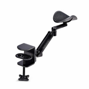 StarTech.com Bracciolo regolabile per scrivania, supporto ergonomico per braccio/gomito, rotazione di 360 gradi, installazione a morsetto/ senza trapano, nero immagine gallery 2 StarTech.com Bracciolo regolabile per scrivania, supporto ergonomico per braccio/gomito, rotazione di 360 gradi, installazione a morsetto/ senza trapano, nero