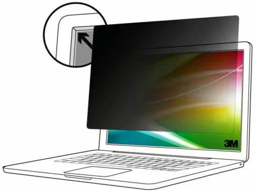 3M BPNAP001 schermo anti-riflesso 33,8 cm (13.3") Computer portatile Filtro per la privacy senza bordi per display immagine principale 3M BPTMS002 schermo anti-riflesso 33 cm (13") Computer portatile Filtro per la privacy senza bordi per display