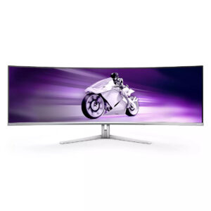 Philips Evnia 8000 49M2C8900/00 Monitor PC 124,2 cm (48.9") 5120 x 1440 Pixel Dual QHD QD-OLED Bianco