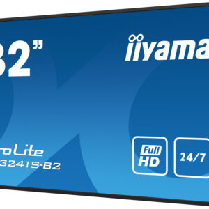iiyama LH3241S-B2 visualizzatore di messaggi Design chiosco 80 cm (31.5") LED 350 cd/m² Full HD Nero 24/7 immagine gallery 7 iiyama LH3241S-B2 visualizzatore di messaggi Design chiosco 80 cm (31.5") LED 350 cd/m² Full HD Nero 24/7