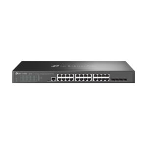 TP-Link Omada SG3428 switch di rete Gestito L2/L3 Gigabit Ethernet (10/100/1000) 1U Nero immagine principale TP-Link Omada SG3428 switch di rete Gestito L2/L3 Gigabit Ethernet (10/100/1000) 1U Nero
