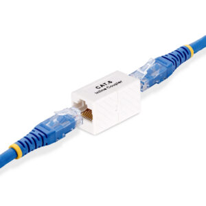 StarTech.com Accoppiatore RJ45 Confezione da 5, accoppiatore Ethernet Cat6 in linea, connettore femmina a femmina (F/F) T568, estensione cavo Ethernet non schermato