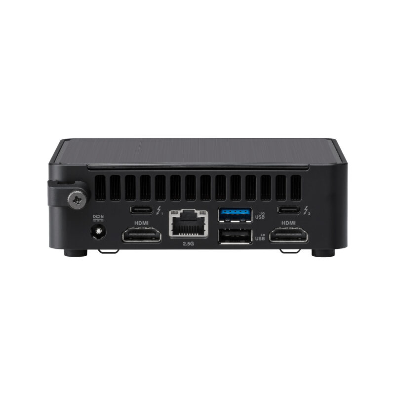 ASUS NUC 14 Pro RNUC14RVKV5068C2I Intel Core Ultra 5 135H 16 GB DDR5-SDRAM 512 GB SSD Windows 11 Pro UCFF Mini PC Nero immagine gallery 3 ASUS NUC 14 Pro Slim Kit RNUC14RVKU500000I UCFF Nero 125H