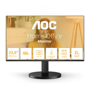 AOC B3 24B3CF2 LED display 60,5 cm (23.8") 1920 x 1080 Pixel Full HD Nero immagine principale AOC B3 24B3CF2 LED display 60,5 cm (23.8") 1920 x 1080 Pixel Full HD Nero