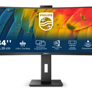 Philips 5000 series 34B1U5600CH/00 LED display 86,4 cm (34") 3440 x 1440 Pixel Wide Quad HD LCD Nero
