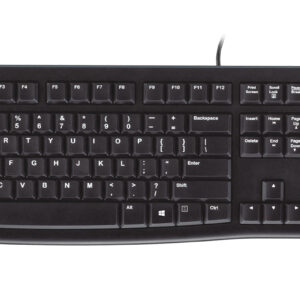 Logitech Keyboard K120 for Business tastiera Universale USB QWERTY Inglese Nero immagine principale Logitech Keyboard K120 for Business tastiera Ufficio USB QWERTZ Tedesco Bianco