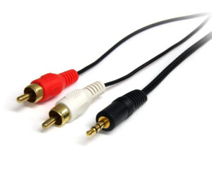 StarTech.com Cavo audio stereo 91 cm - 3,5 mm maschio a 2 maschi RCA immagine principale StarTech.com Cavo audio stereo 91 cm - 3,5 mm maschio a 2 maschi RCA