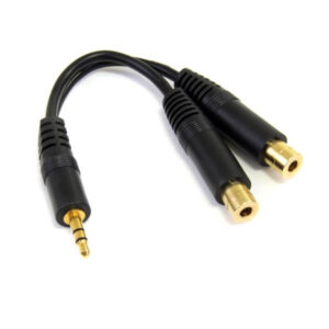 StarTech.com Cavo splitter stereo 15 cm - 3,5 mm maschio a 2 connettori femmina 3,5 mm immagine principale StarTech.com Cavo splitter stereo 15 cm - 3,5 mm maschio a 2 connettori femmina 3,5 mm