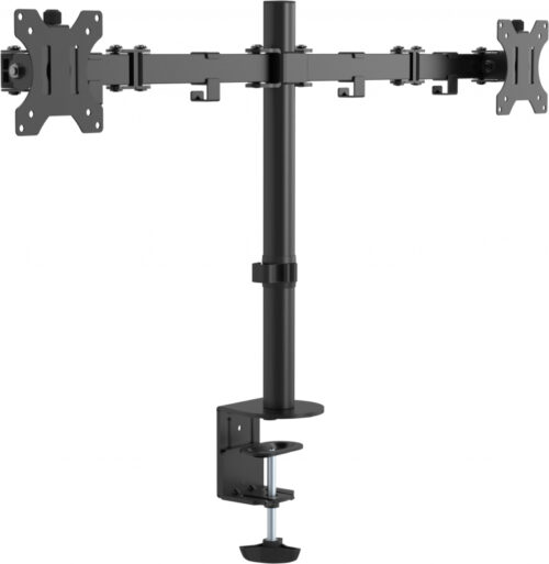 Vision VFM-DPD2B Supporti a parete per TV 68,6 cm (27") Scrivania Nero