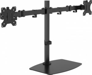 Vision VFM-DSDB Supporti a parete per TV 81,3 cm (32") Scrivania Nero