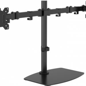 Vision VFM-DSDB Supporti a parete per TV 81,3 cm (32") Scrivania Nero