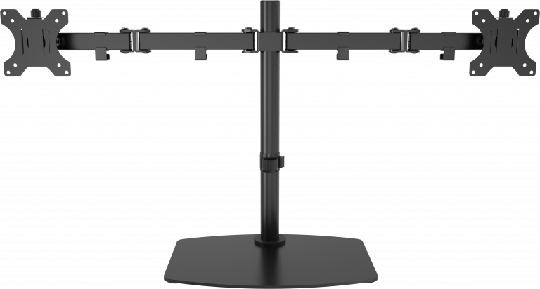 Vision VFM-DSDB Supporti a parete per TV 81,3 cm (32") Scrivania Nero