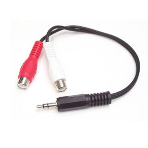 StarTech.com Cavo audio stereo 15 cm - 3,5 mm maschio a 2 femmina RCA immagine principale StarTech.com Cavo audio stereo 15 cm - 3,5 mm maschio a 2 femmina RCA