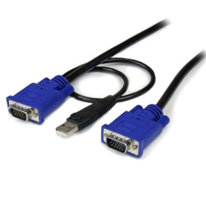 StarTech.com Cavo sottile KVM USB 2 in 1 1 m c.a. immagine principale StarTech.com Cavo sottile KVM USB 2 in 1 1 m c.a.