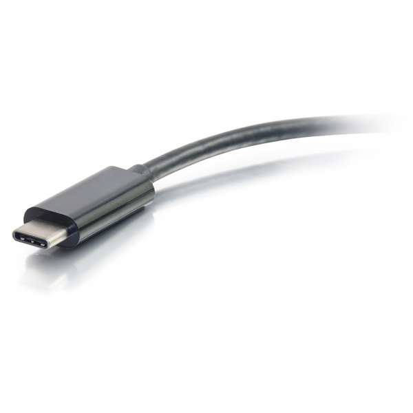 C2G 29747 replicatore di porte e docking station per laptop USB 3.2 Gen 1 (3.1 Gen 1) Type-C Nero