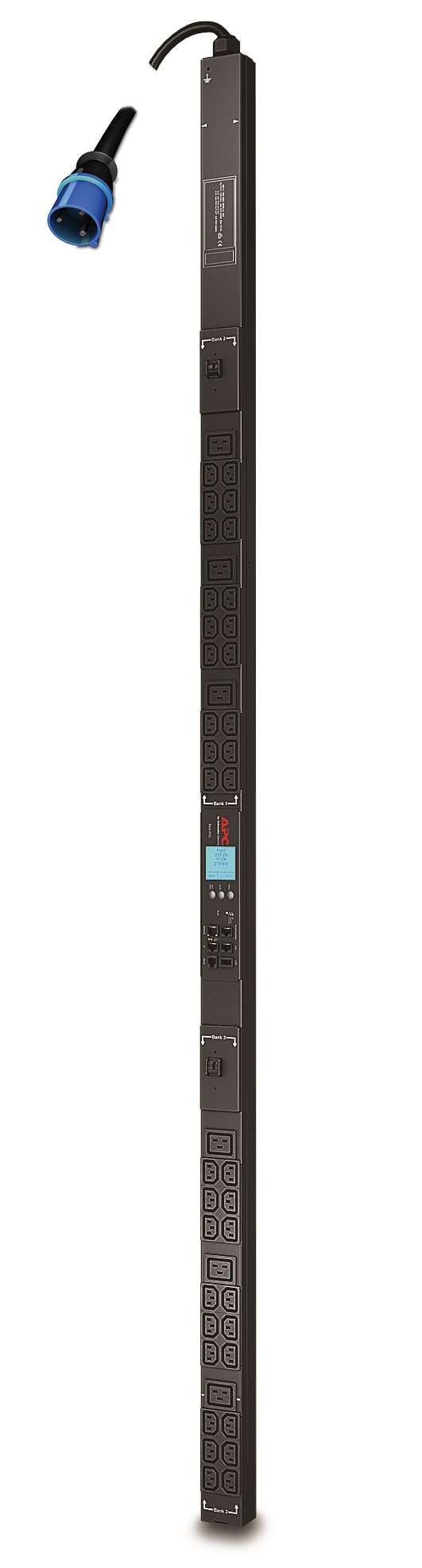 APC AP8853 unità di distribuzione dell'energia (PDU) 42 presa(e) AC 0U Nero