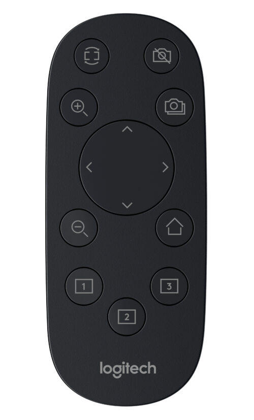 Logitech PTZ Pro 2 telecomando RF Wireless Webcam Pulsanti immagine principale Logitech PTZ Pro 2 telecomando RF Wireless Webcam Pulsanti