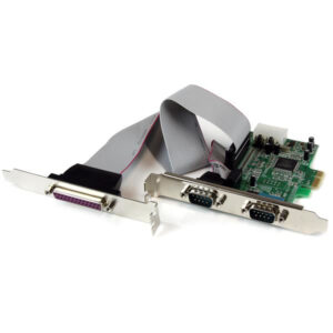 StarTech.com Scheda combo seriale/parallela PCI Express nativa 2S1P con 16550 UART immagine principale StarTech.com Scheda combo seriale/parallela PCI Express nativa 2S1P con 16550 UART
