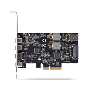 StarTech.com Scheda di Espansione PCIe USB a 5 porte, USB 3.2 10Gbps, scheda PCI Express con 4 porte USB-C, 1 porta interna USB-A, scheda controller PCIe USB, Windows/macOS/Linux immagine gallery 5 StarTech.com Scheda di Espansione PCIe USB a 5 porte, USB 3.2 10Gbps, scheda PCI Express con 4 porte USB-C, 1 porta interna USB-A, scheda controller PCIe USB, Windows/macOS/Linux