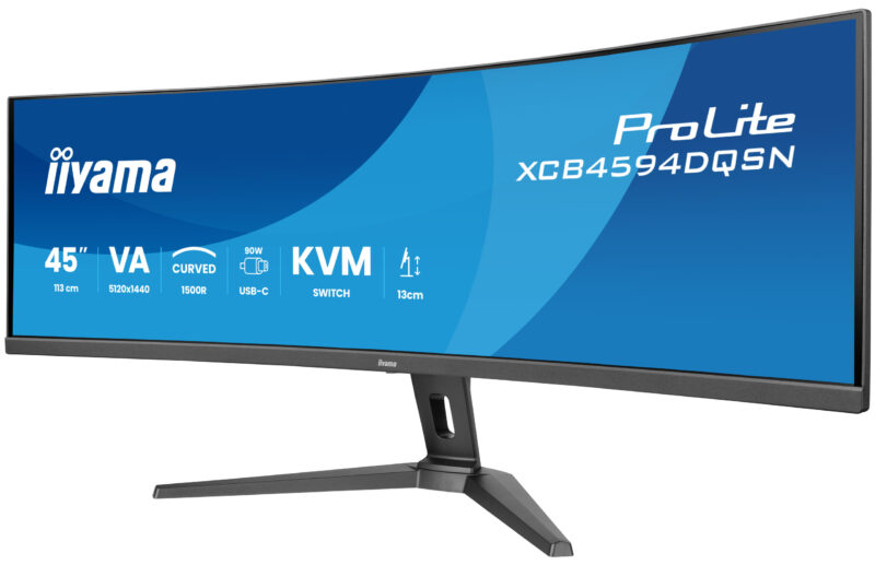 iiyama G-MASTER 45"LCD Curved Bus. UWQHD Monitor PC 114,3 cm (45") 5120 x 1440 Pixel Dual QHD LED Nero