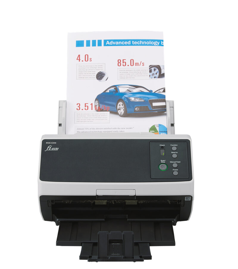 Ricoh FI-8150 ADF + scanner ad alimentazione manuale 600 x 600 DPI A4 Nero, Grigio immagine gallery 3 Ricoh FI-8150 ADF + scanner ad alimentazione manuale 600 x 600 DPI A4 Nero, Grigio