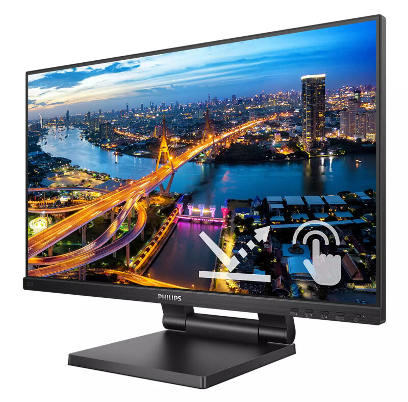Philips B Line 222B1TC/00 Monitor PC 54,6 cm (21.5") 1920 x 1080 Pixel Full HD LED Touch screen Nero