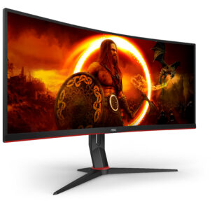 AOC G2 CU34G2XP Monitor PC 86,4 cm (34") 3440 x 1440 Pixel UltraWide Quad HD LED Nero, Rosso