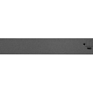 NETGEAR GS108LP Non gestito Gigabit Ethernet (10/100/1000) Supporto Power over Ethernet (PoE) 1U Nero, Grigio