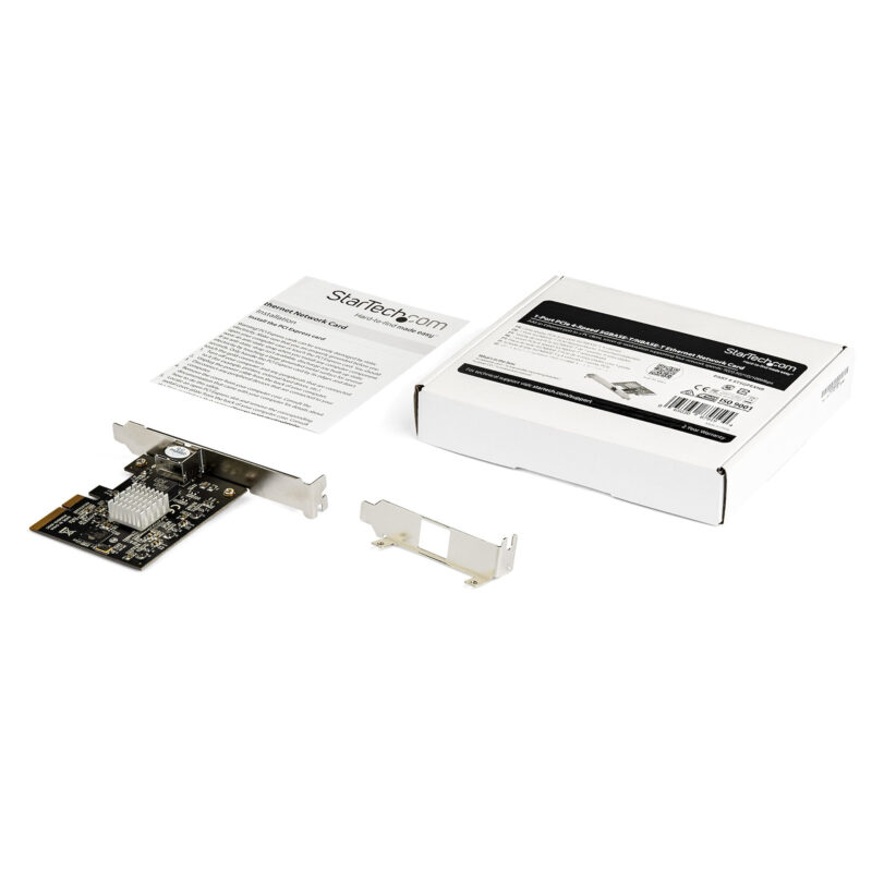 StarTech.com Scheda di rete Ethernet PCIe 5G - Adattatore di rete PCI Express NBASE-T, 5GBASE-T e 2.5BASE-T - Scheda LAN NIC a 4 velocità 5GbE/2.5GbE/1GbE Multi Gigabit immagine gallery 6 StarTech.com Scheda di rete Ethernet PCIe 5G - Adattatore di rete PCI Express NBASE-T, 5GBASE-T e 2.5BASE-T - Scheda LAN NIC a 4 velocità 5GbE/2.5GbE/1GbE Multi Gigabit