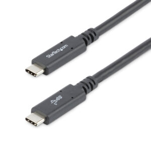 StarTech.com Cavo USB-C a USB-C da 1.8 m - PD 100W 5A - USB 3.0 (5Gbps) - Conforme USB-IF - Certificato Works With Chromebook - M/M - USB 3.0 5Gbps - Cavo di ricarica USB type C - Cavo USB tipo C