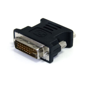 StarTech.com Adattatore Convertitore DVI a VGA - DVI-I Maschio a DB15 Femmina - Confezione da 10 pezzi/Nero immagine principale StarTech.com Adattatore Convertitore DVI a VGA - DVI-I Maschio a DB15 Femmina - Confezione da 10 pezzi/Nero