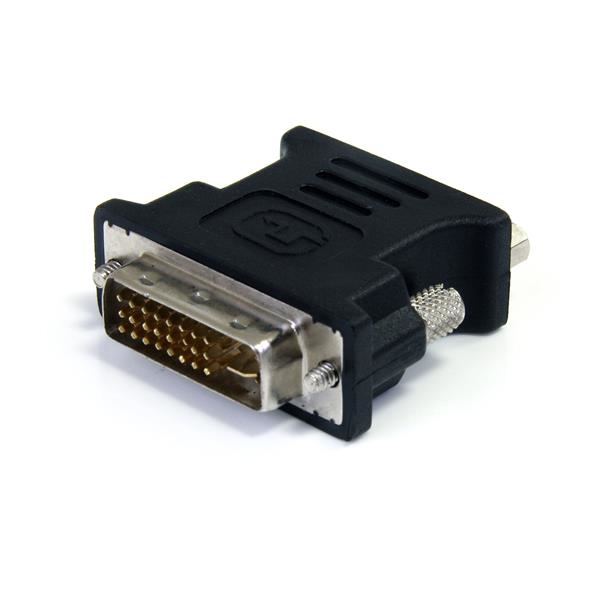 StarTech.com Adattatore Convertitore DVI a VGA - DVI-I Maschio a DB15 Femmina - Confezione da 10 pezzi/Nero immagine principale StarTech.com Adattatore Convertitore DVI a VGA - DVI-I Maschio a DB15 Femmina - Confezione da 10 pezzi/Nero