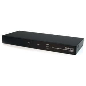StarTech.com Switch KVM USB DVI Dual Link 2 porte Quad Monitor con audio e hub immagine principale StarTech.com Switch KVM USB DVI Dual Link 2 porte Quad Monitor con audio e hub