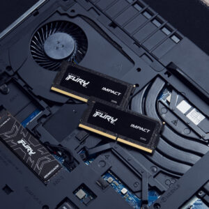 Kingston Technology FURY 32 GB 6000 MT/s DDR5 CL38 SODIMM (Kit da 2) Impact XMP immagine gallery 8 Kingston Technology FURY 32 GB 5600 MT/s DDR5 CL40 SODIMM Impact PnP